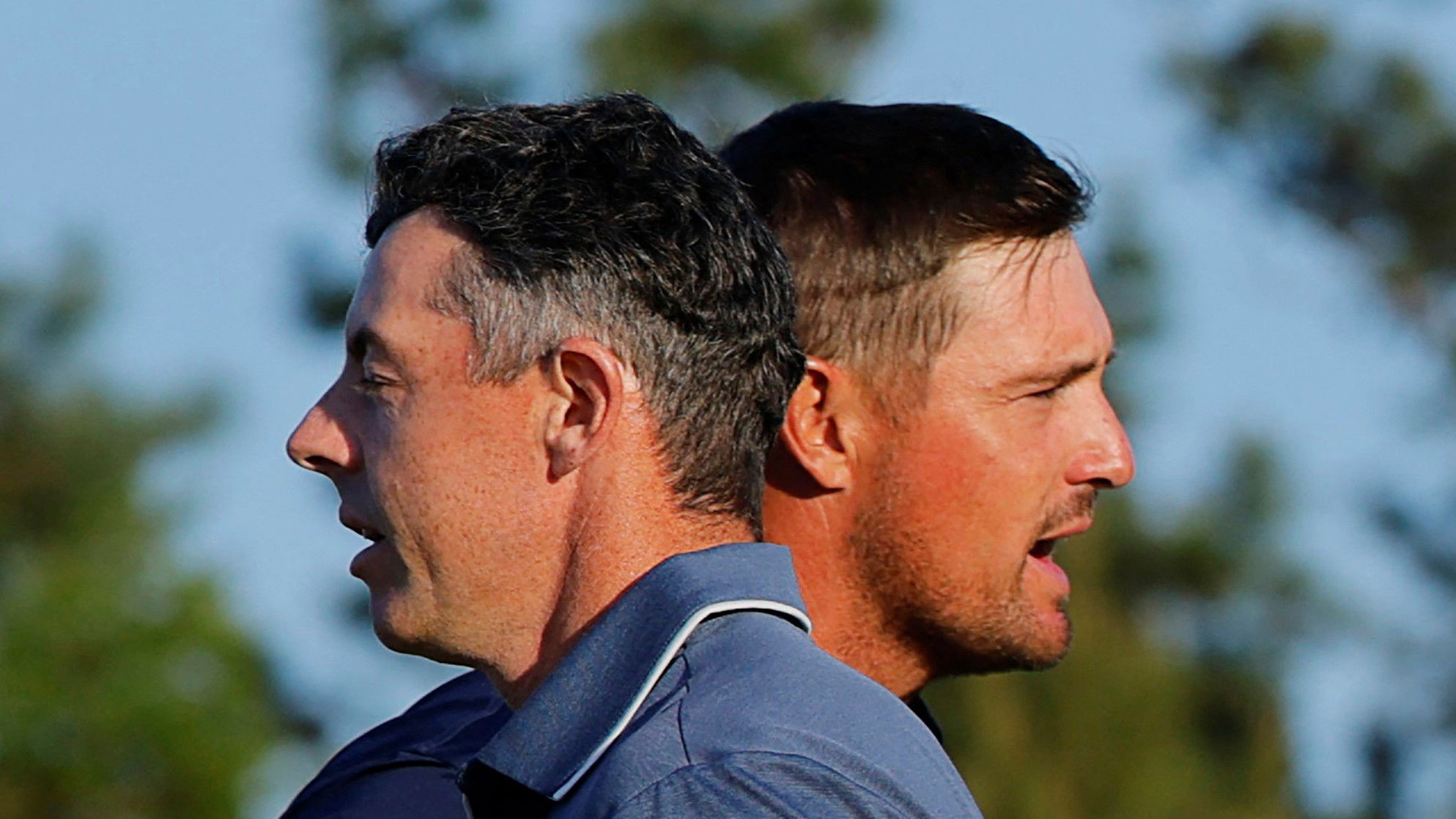 Rory McIlroy and Bryson DeChambeau